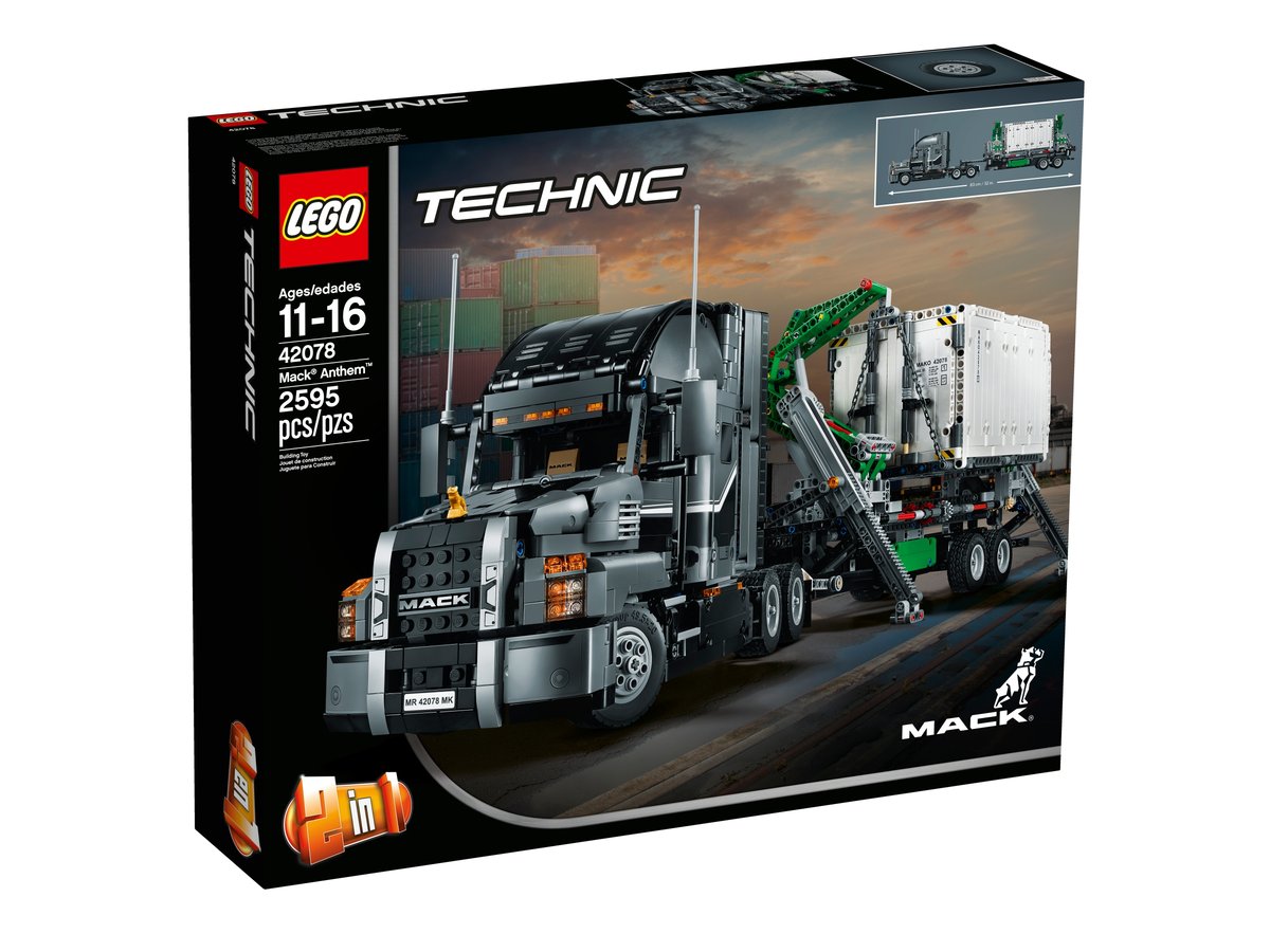 LEGO Technic 42078 Mack Anthem | 2,595 Pieces | Retired Collectible