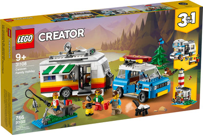 LEGO Creator 31108 Caravan Family Holiday | 766 Pieces | 3-in-1