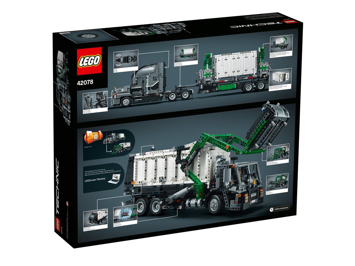 LEGO Technic 42078 Mack Anthem | 2,595 Pieces | Retired Collectible