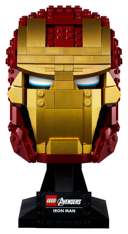 LEGO Marvel 76165 Iron Man Helmet | 480 Pieces | Retired Display Model