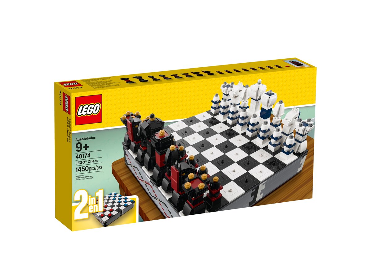 LEGO 40174 Chess Set | 481 Pieces | Fully Playable | Retired