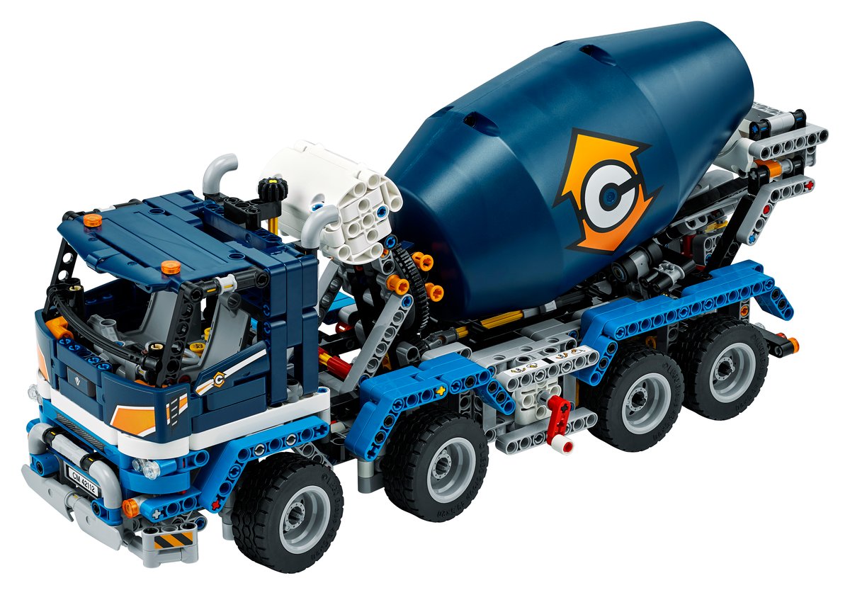 LEGO Technic 42112 Concrete Mixer Truck | 1,163 Pieces | Rotating Drum