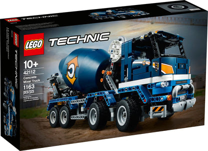 LEGO Technic 42112 Concrete Mixer Truck | 1,163 Pieces | Rotating Drum