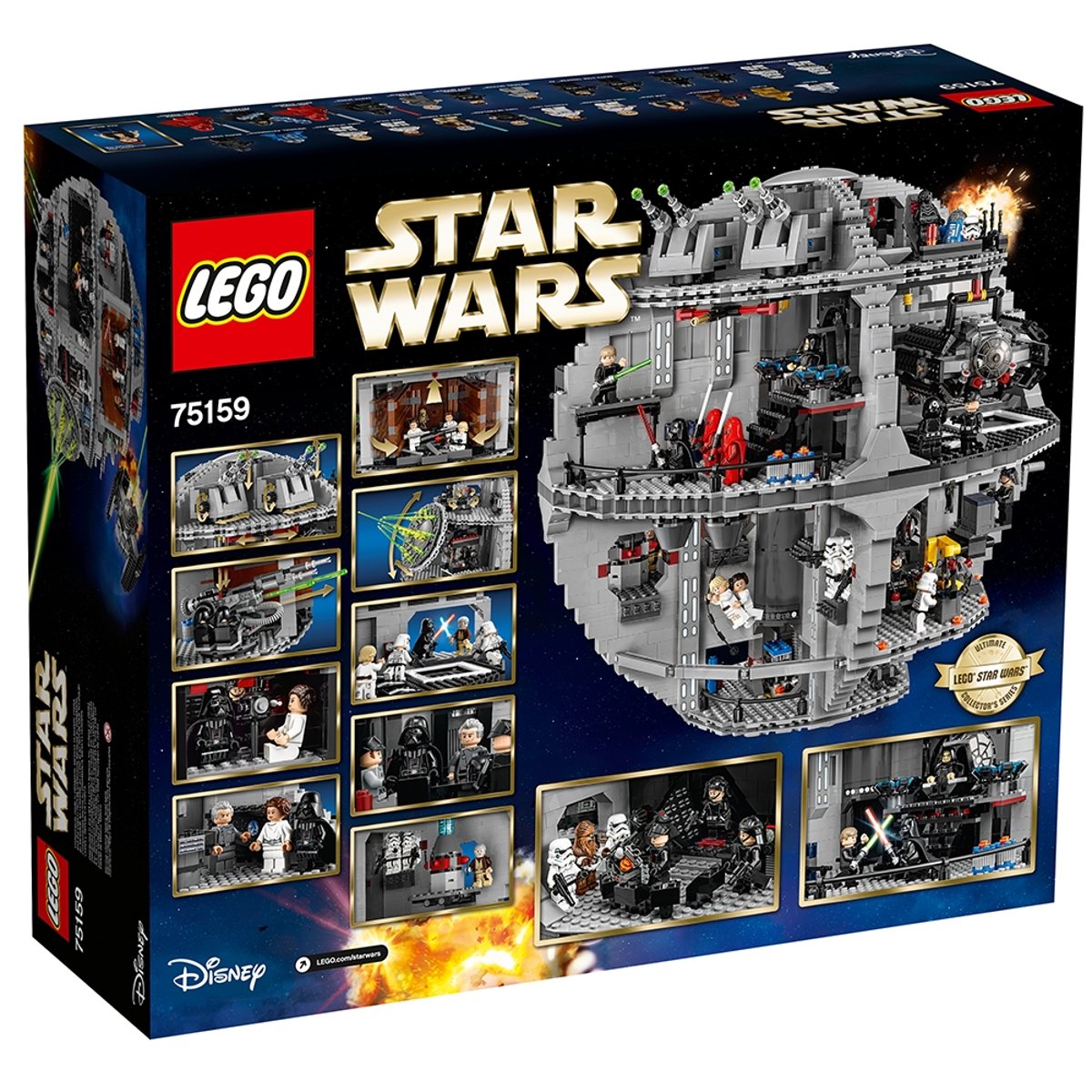 LEGO Star Wars 75159 Death Star | 4,016 Pieces | Retired Collectible
