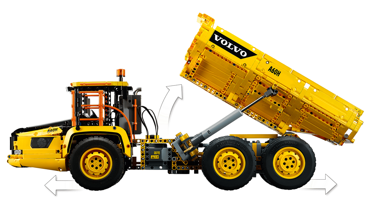 LEGO Technic 42114 6x6 Volvo Articulated Hauler | 2,193 Pieces | Retired