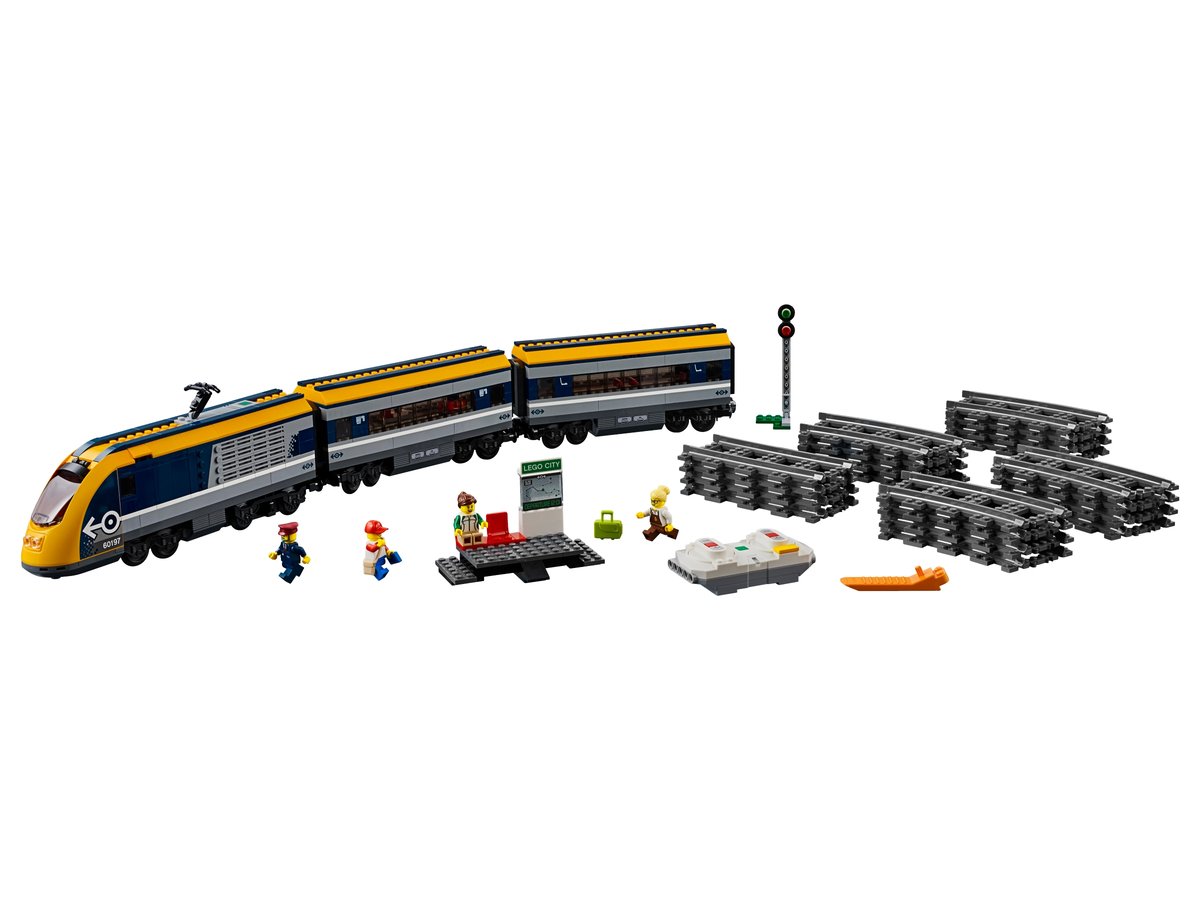 LEGO City 60197 Passenger Train | 677 Pieces | Bluetooth Powered Up | Retired
