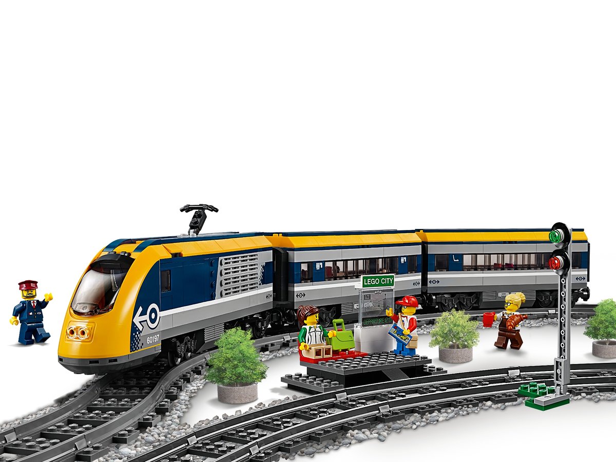LEGO City 60197 Passenger Train | 677 Pieces | Bluetooth Powered Up | Retired