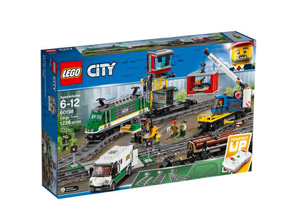 LEGO City 60198 Cargo Train | 1,226 Pieces | Bluetooth | Crane | Retired