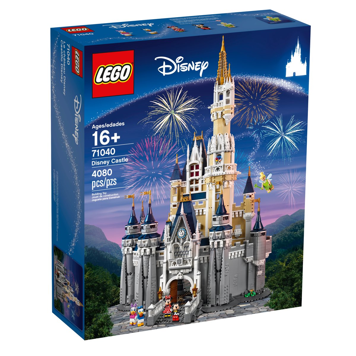 LEGO Disney Castle 71040 | 4,080 Pieces | 5 Princesses | 14 Rooms | Retired