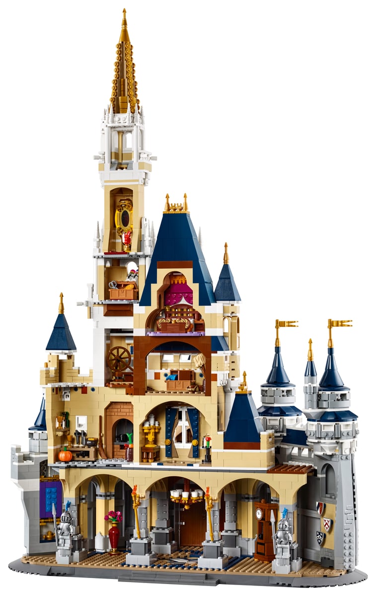 LEGO Disney Castle 71040 | 4,080 Pieces | 5 Princesses | 14 Rooms | Retired