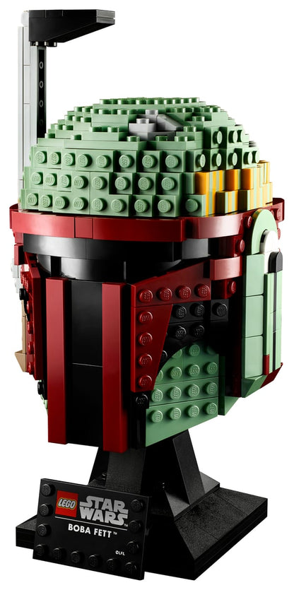 LEGO Star Wars 75277 Boba Fett Helmet | 625 Pieces | Life-Size | Battle-Worn