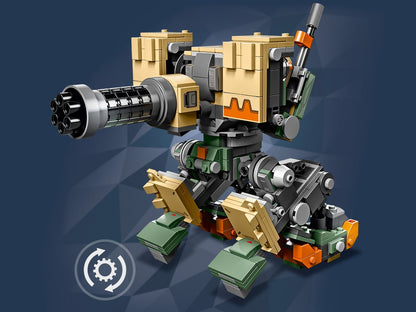LEGO Overwatch 75974 Bastion | 602 Pieces | 37cm Figure | Ganymede