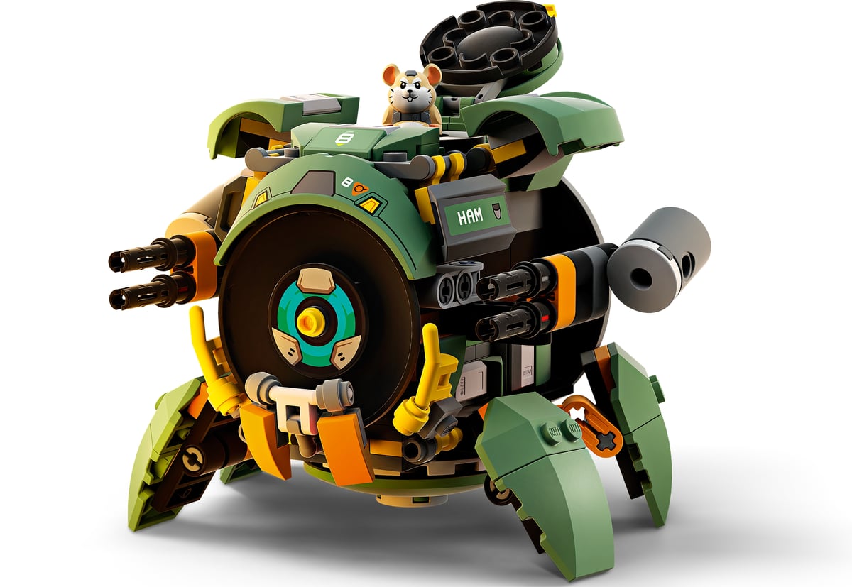 LEGO Overwatch 75976 Wrecking Ball | 227 Pieces | Hammond | Opening Cockpit