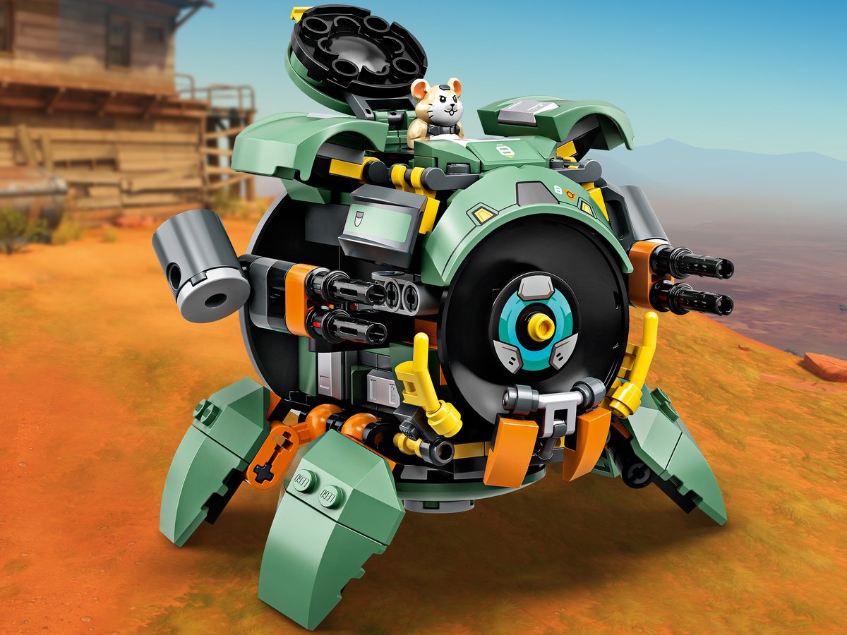 LEGO Overwatch 75976 Wrecking Ball | 227 Pieces | Hammond | Opening Cockpit