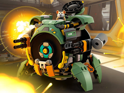 LEGO Overwatch 75976 Wrecking Ball | 227 Pieces | Hammond | Opening Cockpit