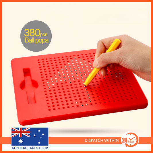 Magnetic Drawing Board Ball Sketch Pad with Pen Educational Learning Toy